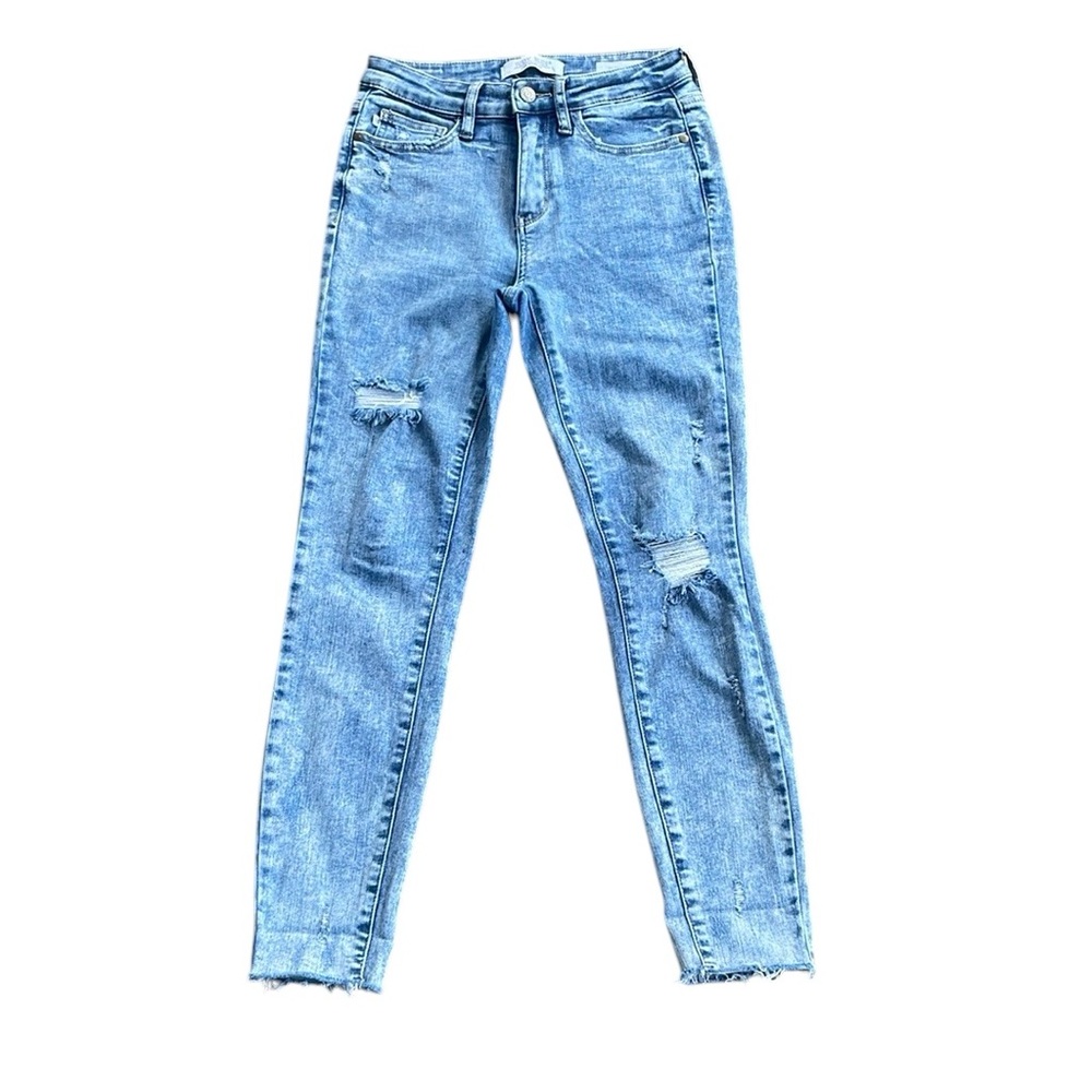 Judy Blue Women's Skinny Jeans - Light Blue